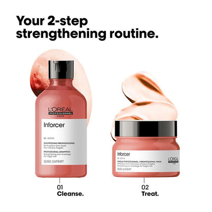 L'Oréal Professionnel Inforcer Shampoo for Reduced Hair Breakage with Biotin & Vitamin B6 (300ml)