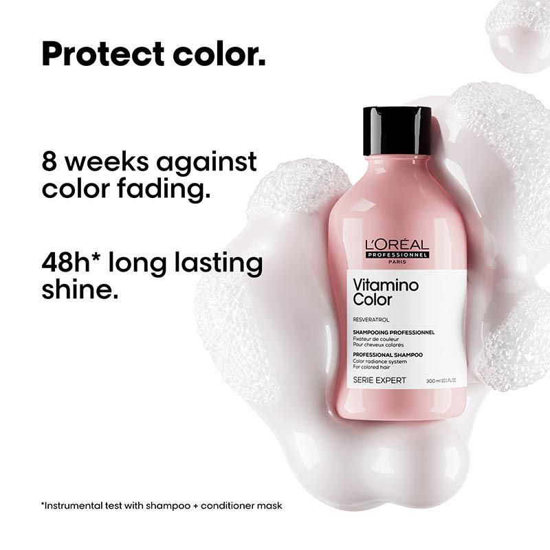 L'Oréal Professionnel Vitamino Color Shampoo for Color Protection with Resveratrol (300ml)