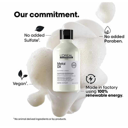L'Oréal Professionnel Metal DX Anti-Metal Sulfate-Free Cleansing Cream Shampoo (300ml)