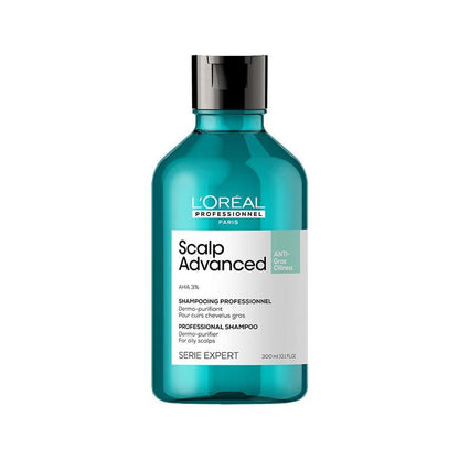 L'Oréal Professionnel Scalp Advanced Anti-Oiliness Dermo-Purifier Shampoo for Oily Scalps (300ml)