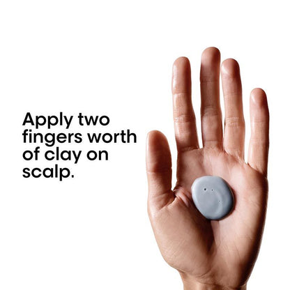 L'Oréal Professionnel Scalp Advanced Anti-Oiliness 2-In-1 Shampoo & Mask Deep Purifier Clay for Very Oily Scalp (250ml)