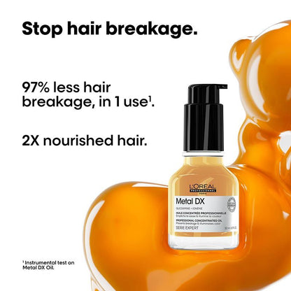 L'Oréal Professionnel Metal DX Concentrated Leave-In Serum for Soft & Shiny Hair (50ml)