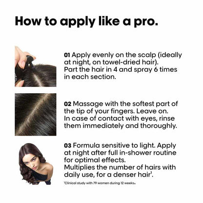 L'Oréal Professionnel Serioxyl Advanced Density Activator Leave-In Serum for Hair Growth (90ml)