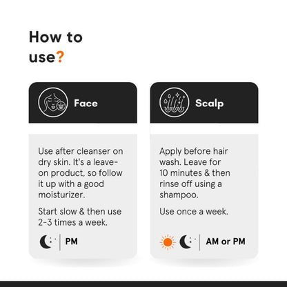 Minimalist 8% Glycolic Acid Toner - Exfoliate & Smooth Skin (150ml)