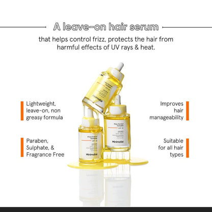 Minimalist Frizz Control Complex SPF 30 Hair Serum - 50ml