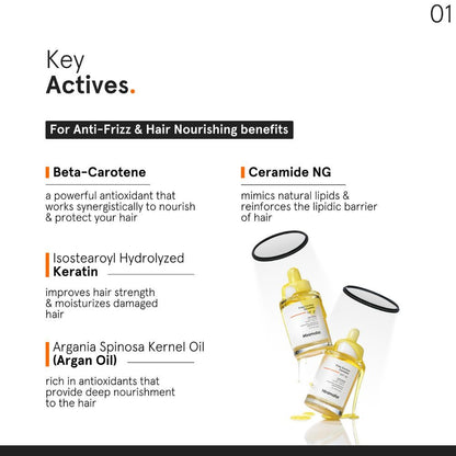 Minimalist Frizz Control Complex SPF 30 Hair Serum - 50ml