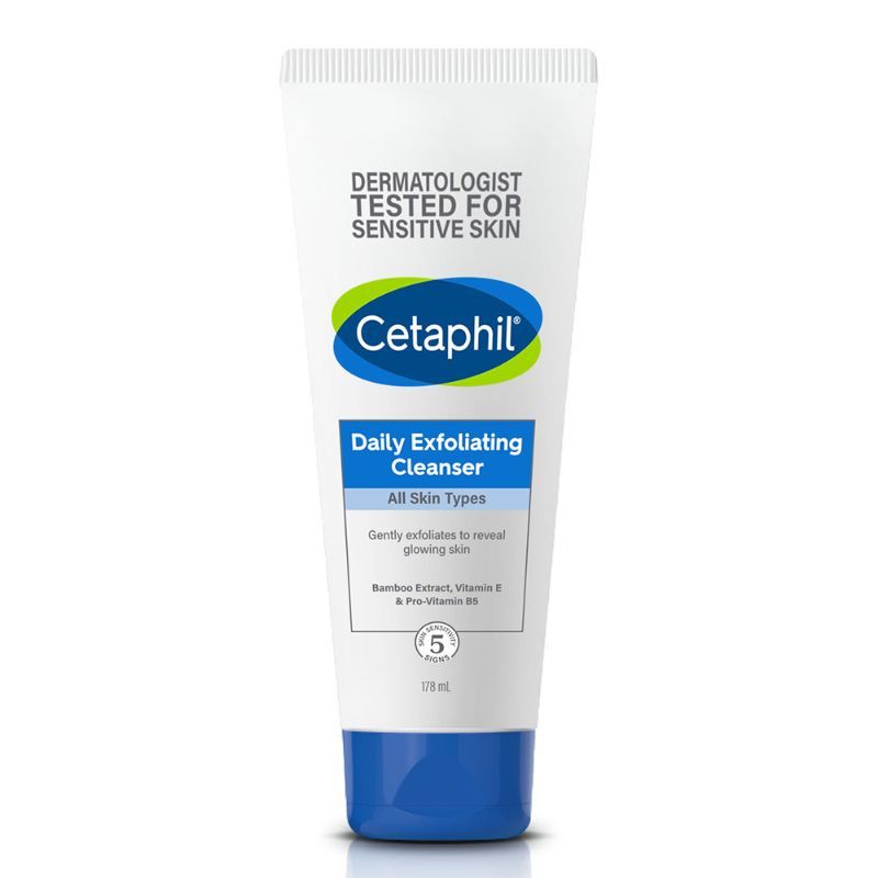 Cetaphil Daily Exfoliating Cleanser with Vitamin E and B5 (178ml)