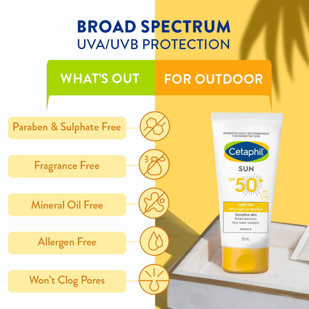 Cetaphil Sun SPF 50+ Light Gel Very High Protection (50ml)