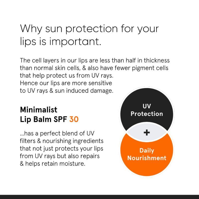 Minimalist SPF 30 Lip Balm - Sun Protection & Hydration (8g)