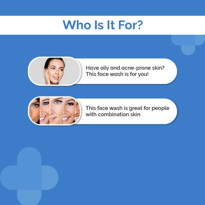 The Derma Co 1% Salicylic Acid Foaming Daily Face Wash (100ml) - Acne, Oil Control & Pore Cleansing