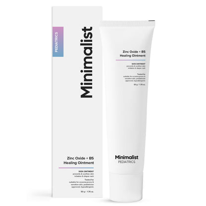 Minimalist Baby Zinc Oxide + B5 Healing Ointment - Rash Cream (50ml)