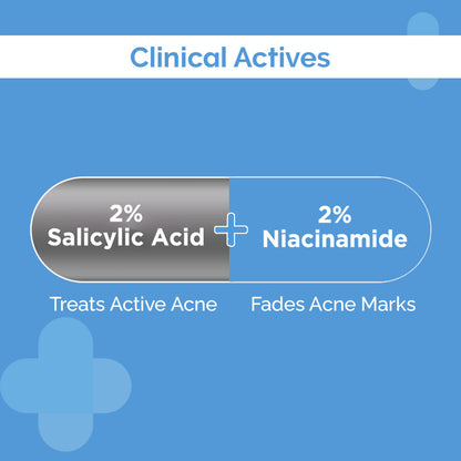 The Derma Co Sali-Cinamide Anti-Acne Face Serum with 2% Salicylic Acid & 5% Niacinamide (30ml)