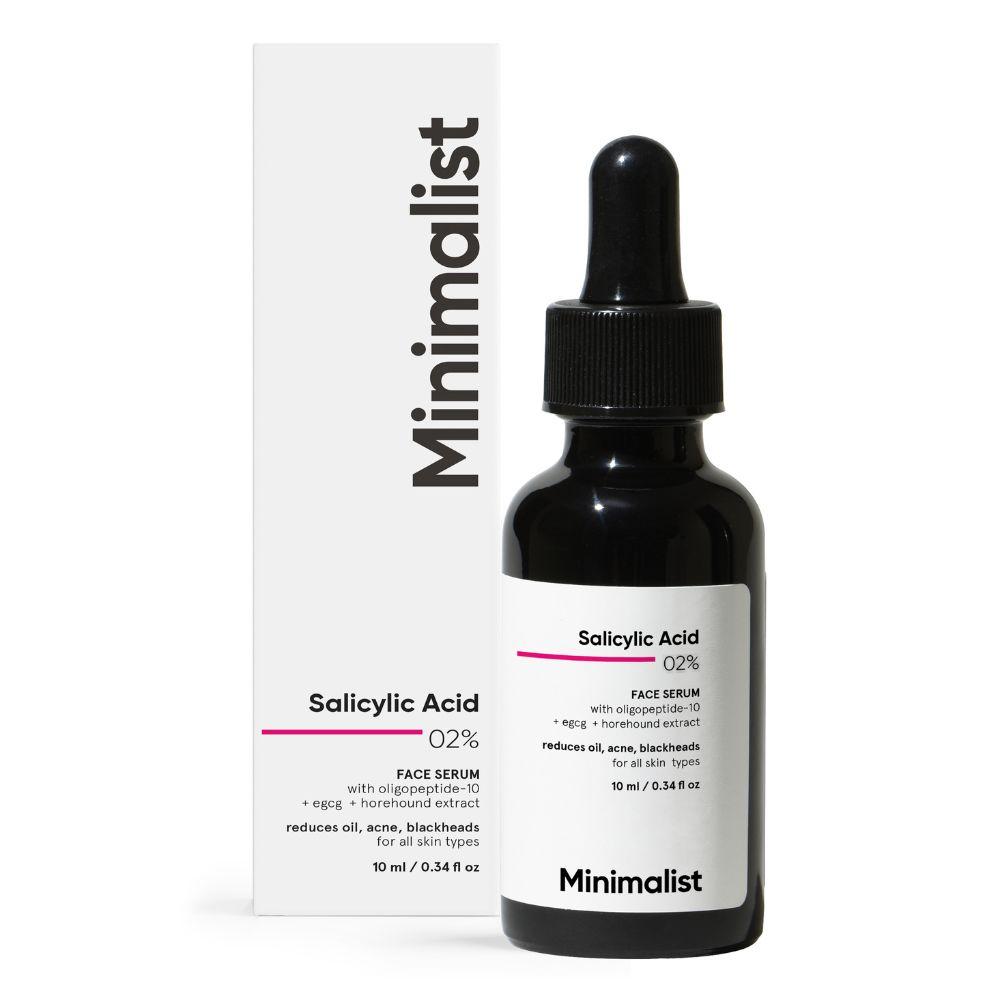 Minimalist 2% Salicylic Acid Serum - Blackhead & Whitehead Removal (10ml)