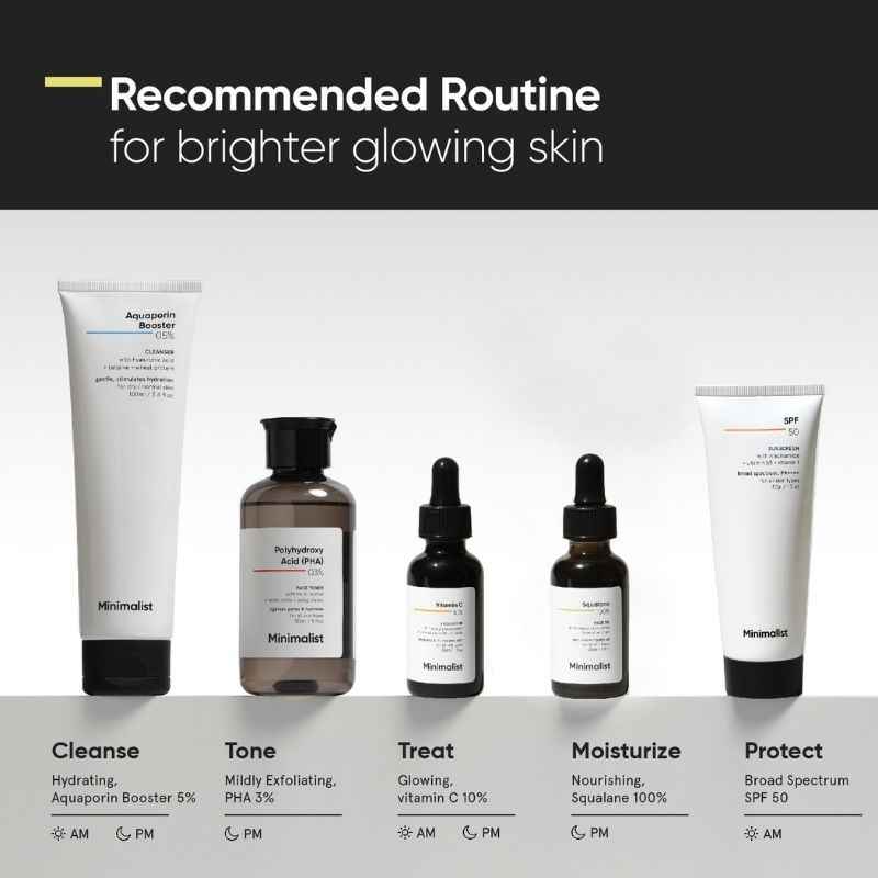 Minimalist 100% Squalane Facial Oil - Moisturizing & Fine Lines (30ml)