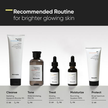 Minimalist 100% Squalane Facial Oil - Moisturizing & Fine Lines (30ml)