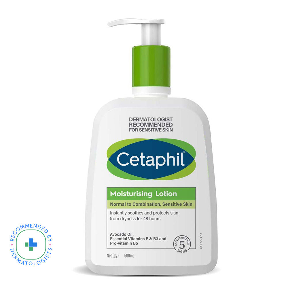 Cetaphil Moisturising Lotion Dry to Normal Sensitive Skin (500ml)
