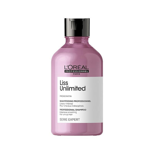 L'Oréal Professionnel Liss Unlimited Shampoo for Frizzy & Unruly Hair with Pro-Keratin (300ml)