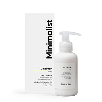 Minimalist 6% Oat Extract Gentle Cleanser - Sensitive Skin (120ml)