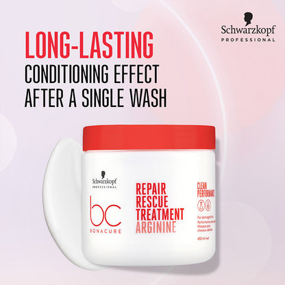Schwarzkopf Professional Bonacure Repair Rescue Treatment - Arginine (450ml)