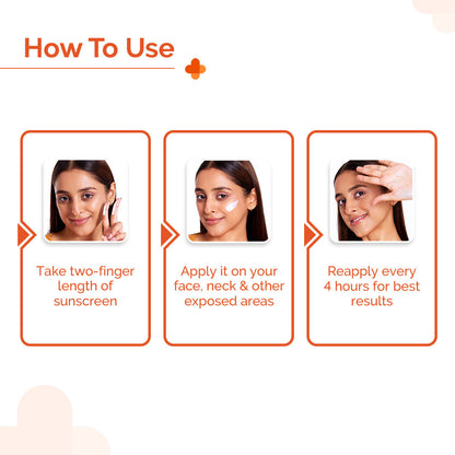 The Derma Co 1% Hyaluronic Sunscreen Hydrating Gel SPF 50 PA++++ - Dry & Sensitive Skin (50g)