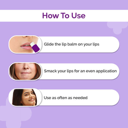 The Derma Co SPF 30 Ceramides Lip Balm (4g) - Vitamin E, Avocado Oil, Dry & Chapped Lips
