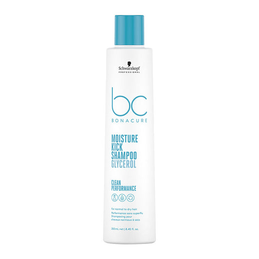 Schwarzkopf Professional Bonacure Moisture Kick Shampoo - Glycerol (250ml)