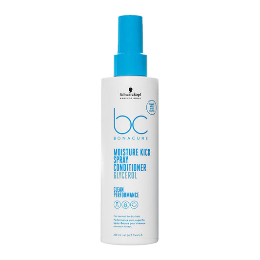 Schwarzkopf Professional Bonacure Hyaluronic Moisture Kick Spray Conditioner - Glycerol (200ml)