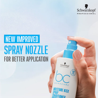 Schwarzkopf Professional Bonacure Hyaluronic Moisture Kick Spray Conditioner - Glycerol (200ml)