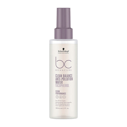Schwarzkopf Professional Bonacure Clean Balance Anti-Pollution Water - Tocopherol (150ml)