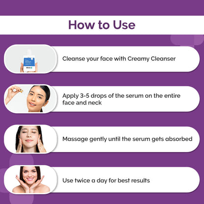 The Derma Co 2% Glutathione Face Serum (30ml) - Tranexamic Acid, Skin Illumination & Dark Spot Reduction