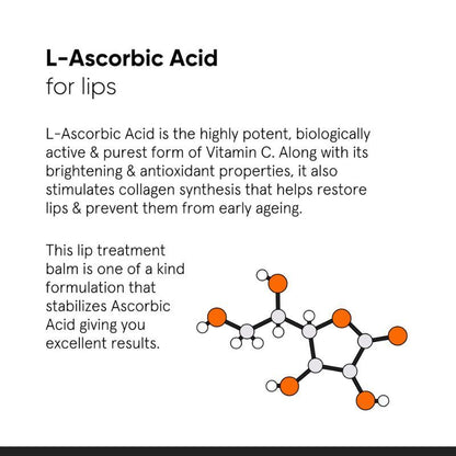 Minimalist 8% L-Ascorbic Acid Lip Treatment Balm - Brightening & Repair (12g)