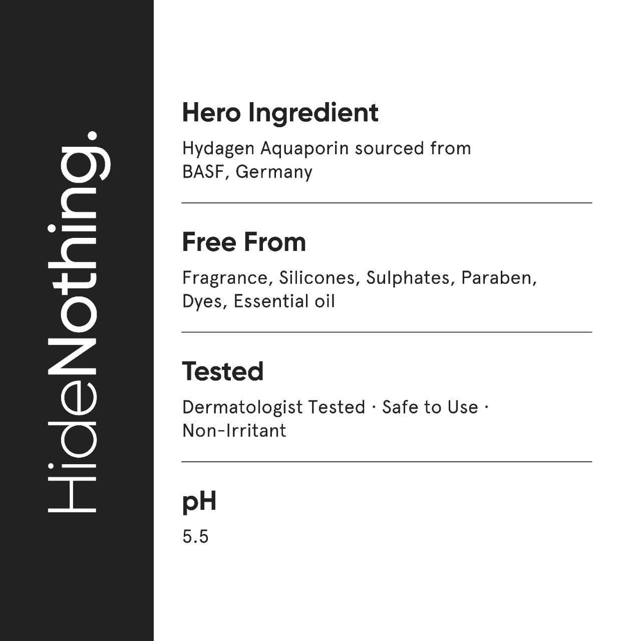 Minimalist 5% Aquaporin Booster Face Wash - Dry Skin Hydration (100ml)