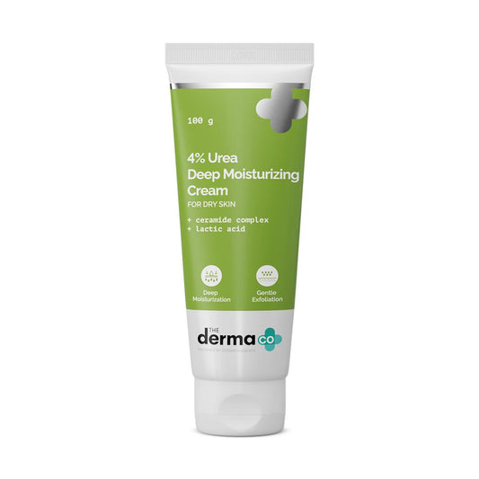 The Derma Co 4% Urea Deep Moisturizing Cream (100g) - Dry, Rough & Compromised Skin