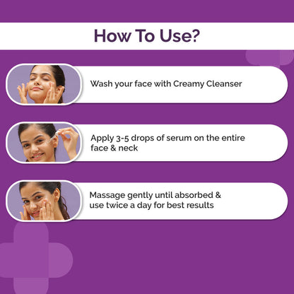 The Derma Co 5% Niacinamide Face Serum with Alpha Arbutin & Multivitamin for Clear & Spotless Skin (30ml)